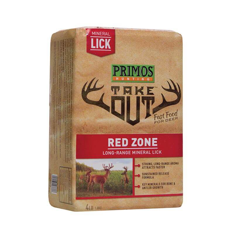 Take Out Red Zone Mineral Lick 4 lb Block Take Out Red Zone Mineral Lick 4 lb Block